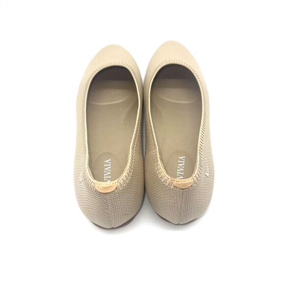 Vivaia Almond Toe Ballet Flat - Almond 41.5/10.5-11 - Picture 6 of 8